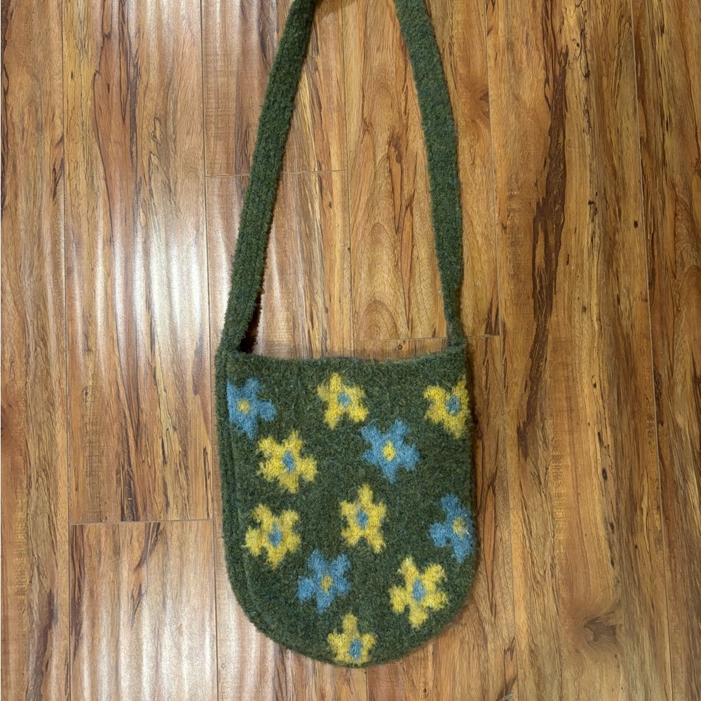 Urban Outfitters Emy Icon Knit Pouch Shoulder Bag